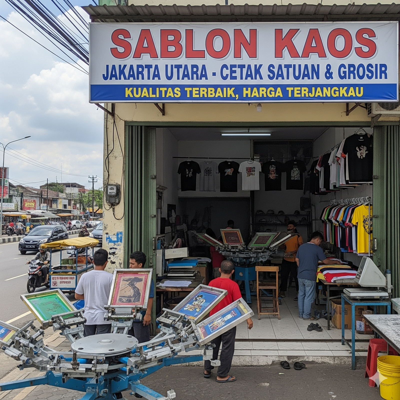 Cari Toko Sablon Kaos Jakarta Utara? Kami Berikan Harga Paling Bersahabat, Tanpa Mengorbankan Kualitas 100%