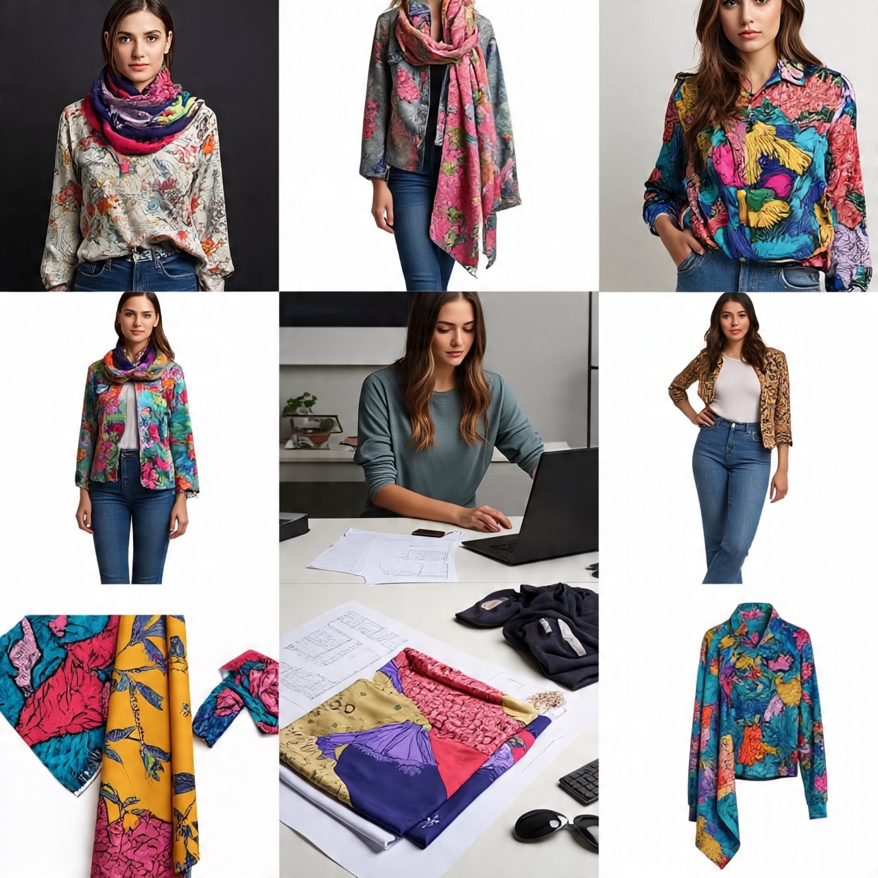 2025 Brand Fashion Menggunakan Printing Sublim