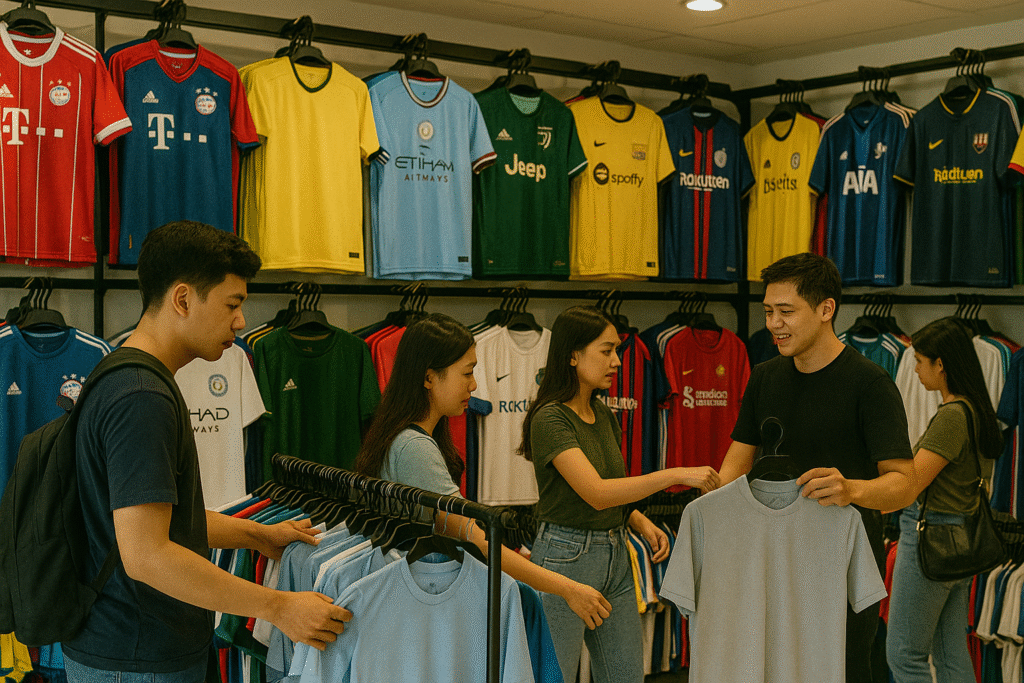 Jersey Gradasi Warna