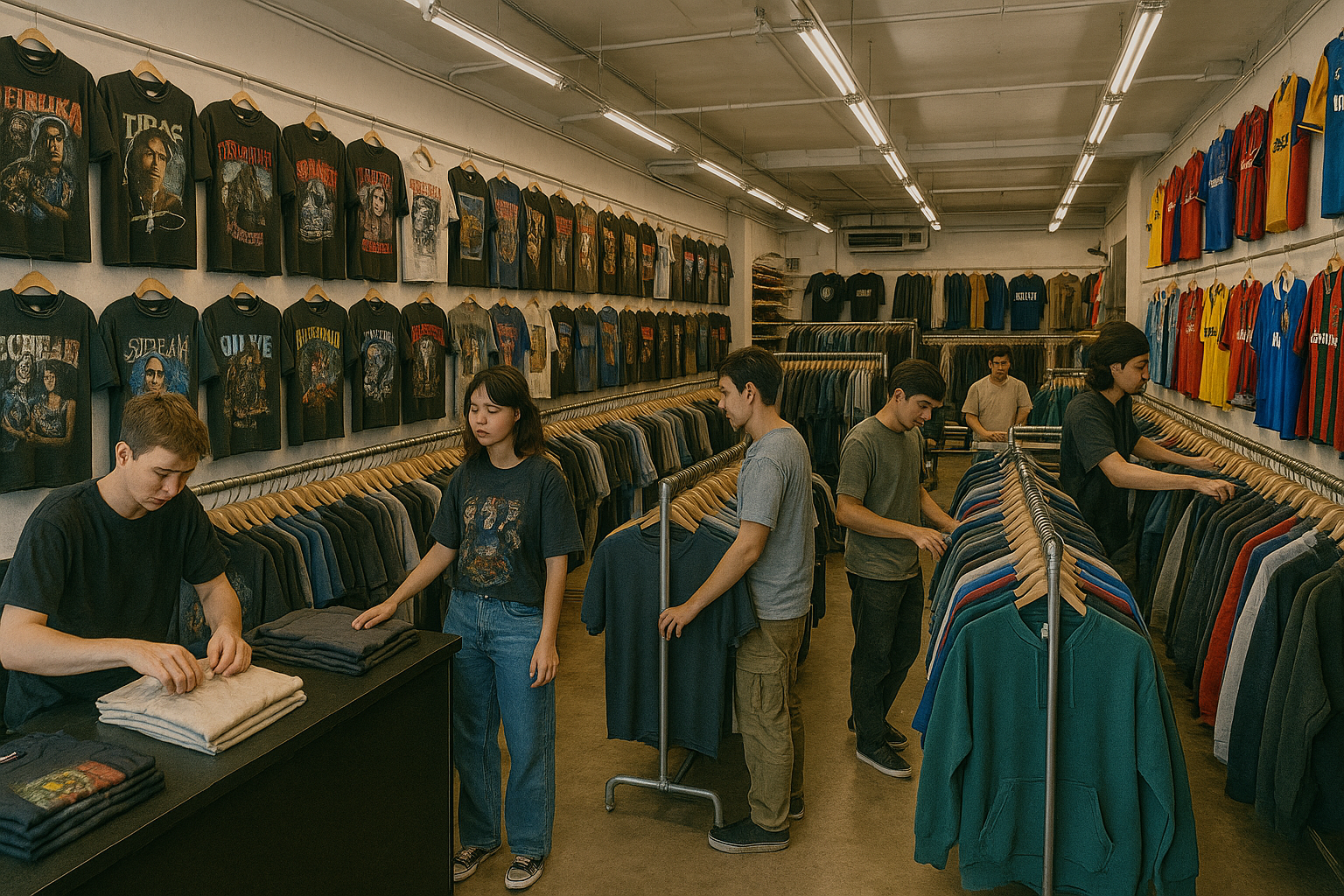 Bisnis Fashion Pulogadung Sedang Digandrungi Para Gen-Z Untuk Membuat Pakaian Custom Mereka