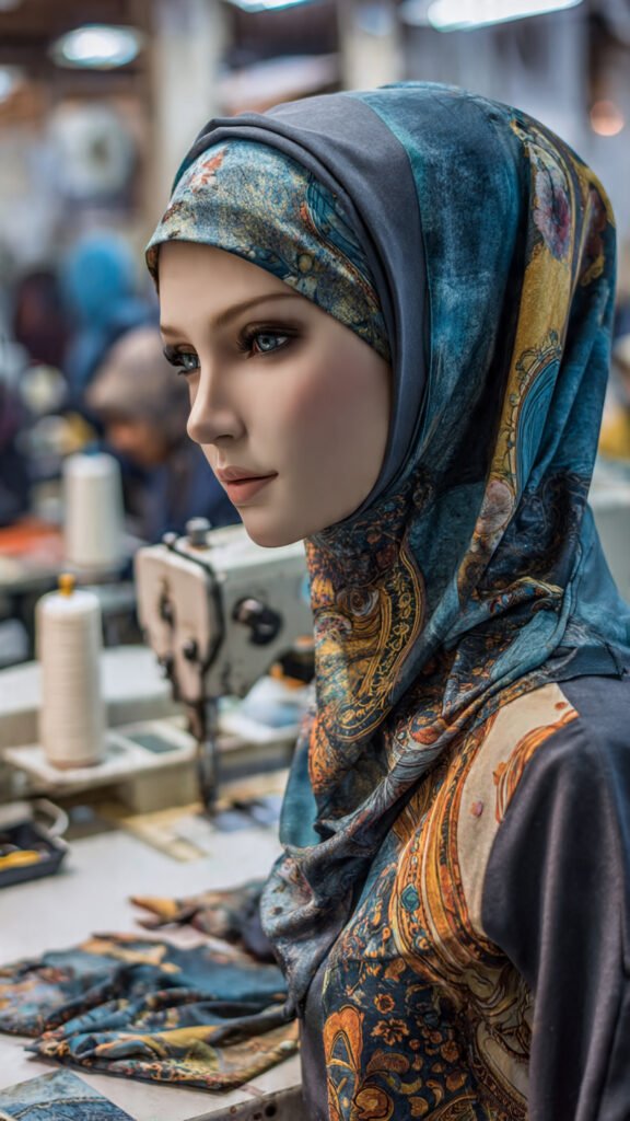 printing sublimasi kerudung