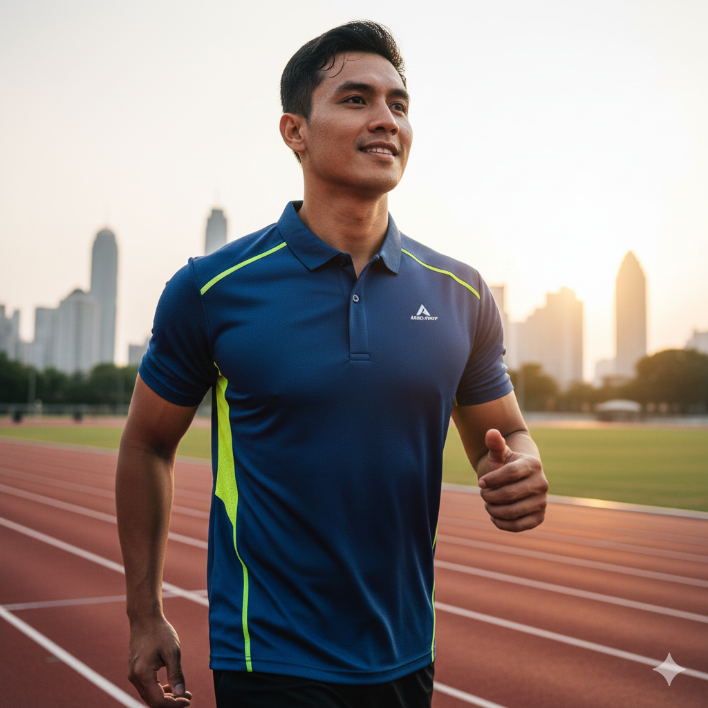 Kemeja Olahraga High-Performance: Mengenal Dryfit Ferrari, Wave, dan Mtiis yang Populer di Indonesia