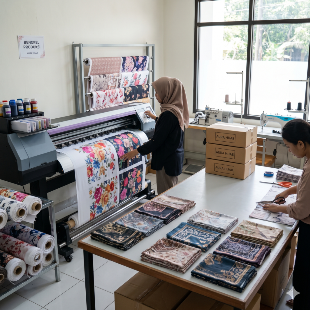 Bongkar Dapur Bisnis Hijab Print