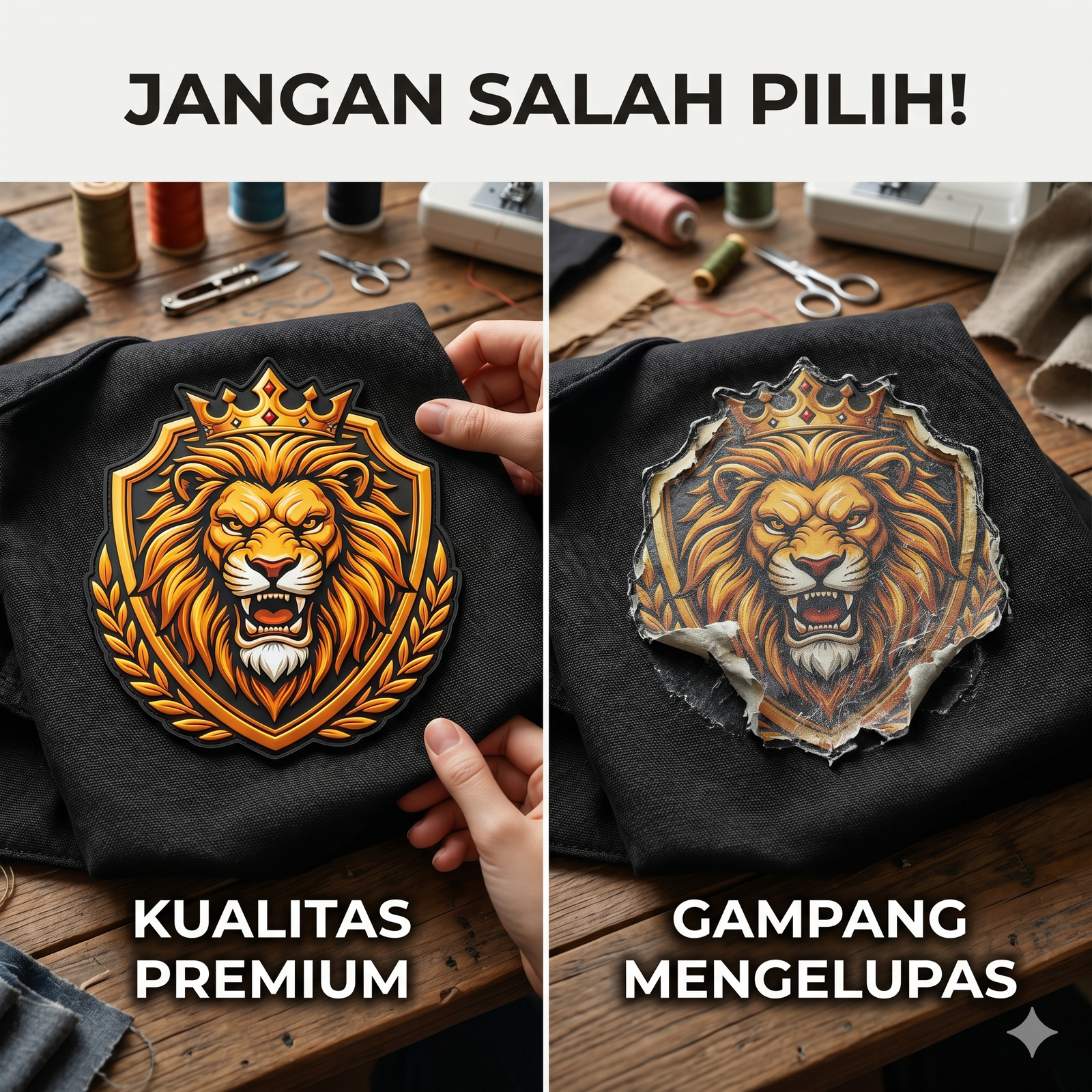 Jangan Salah Pilih! Bedanya 3D UV Patch Kualitas Premium vs yang Gampang Mengelupas