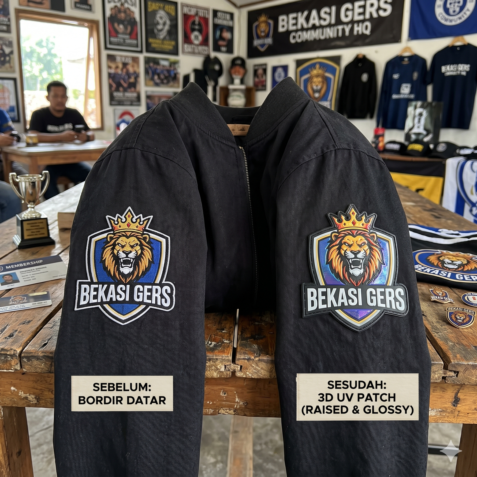 Kenapa Logo Komunitas Kamu Harus Upgrade ke 3D UV Patch Sekarang Juga?