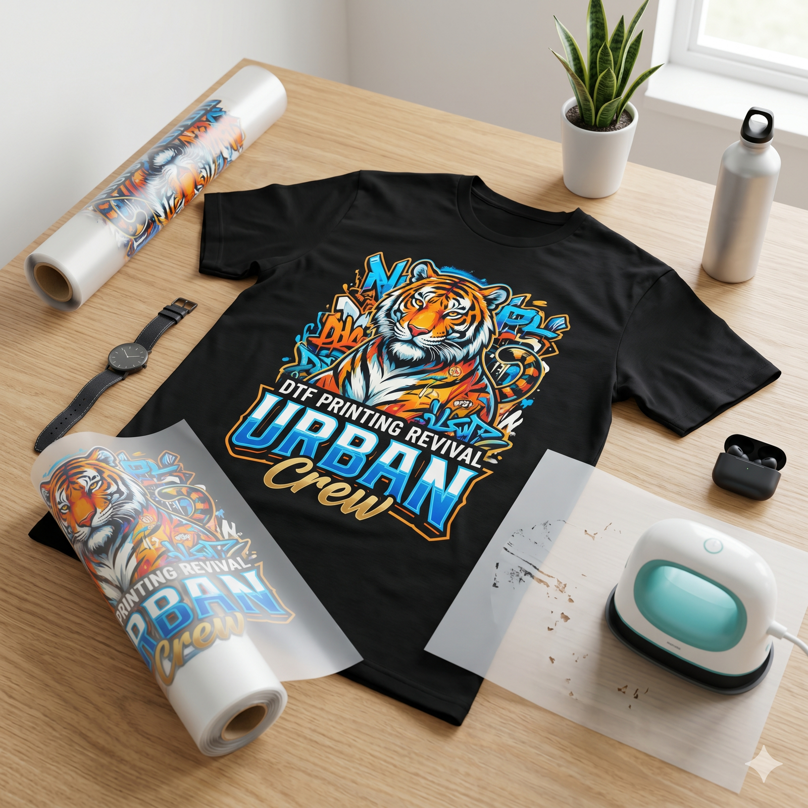 Rahasia Kaos Distro Keren Tanpa Ribet: Kok Bisa Pakai Sablon DTF?