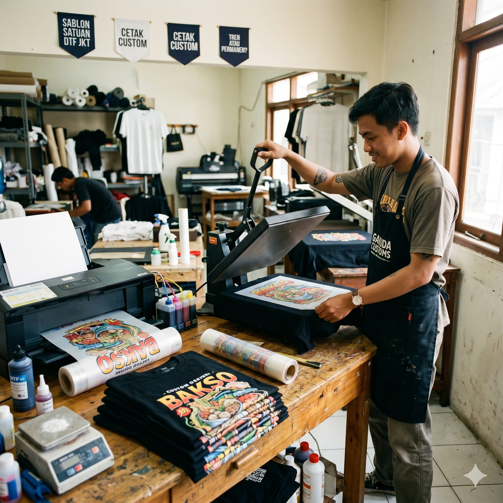 Sablon DTF Penyelamat Bisnis Kaos Satuan atau Cuma Tren Sesaat?