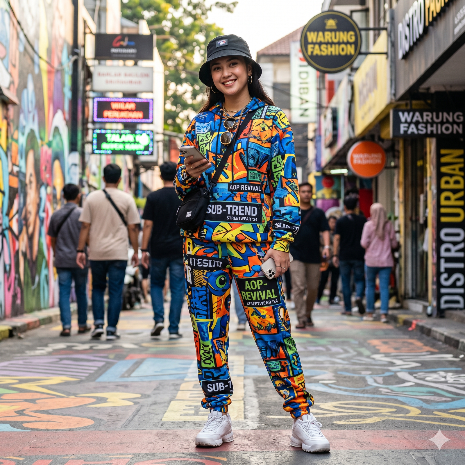 Tren Fashion Terbaru: Mengapa Desain “All-Over Print” Sublim Kembali Merajai Pasar